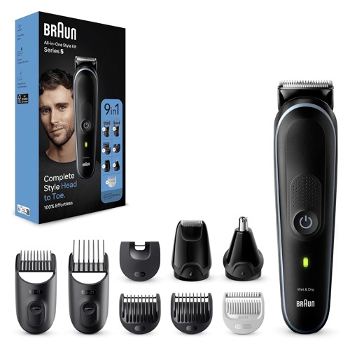 BARBERO BRAUN MGK5411 MULTIGROOM STYLER NEGRO