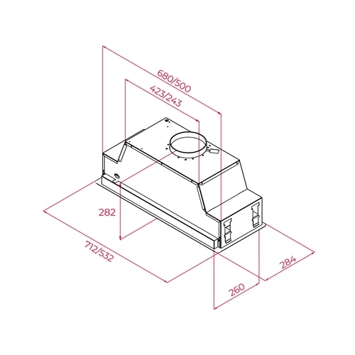 CAMPANA TEKA GFL77760 EOS ACERO INOX INT 113100008