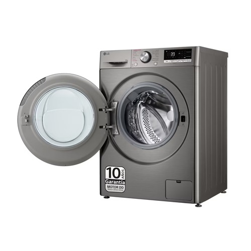 LAVADORA LG F4WR7010AGS INOX  CF 10KG 1400RPM A