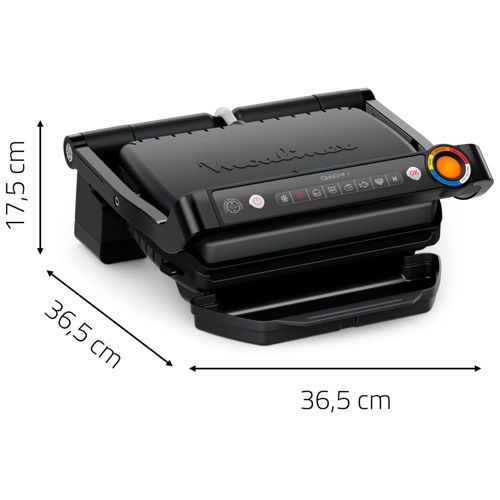 GRILL MOULINEX GI717810 6 PROGRAMAS AUTOM NEGRO