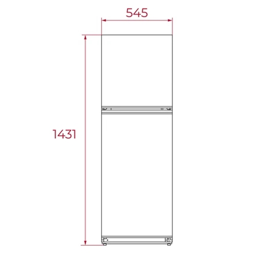 FRIGORIFICO TEKA RTF2510 2PTAS 143CM 113550001