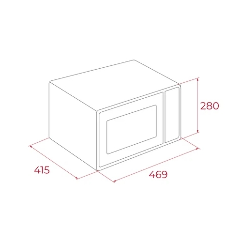 MICROONDAS TEKA MWEFS23 GC BK AIRFRY 23L 112240003