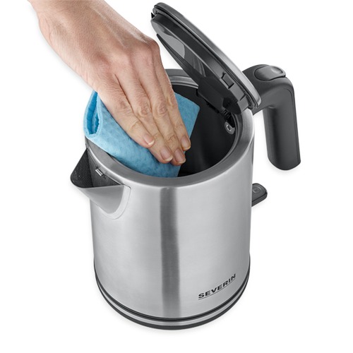 HERVIDOR SEVERIN WK3489 2400W 1L NEG/PLAT