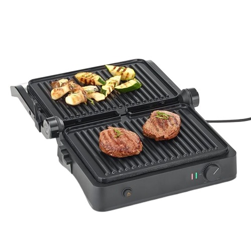 GRILL SEVERIN KG2398 1800W PLACAS CER 35X32CM NEG