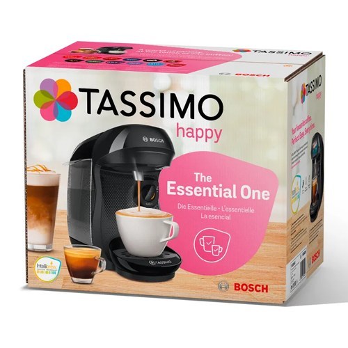 CAFETERA BOSCH TAS1002NV TASSIMO NEGRA 1400W