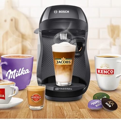 CAFETERA BOSCH TAS1002NV TASSIMO NEGRA 1400W