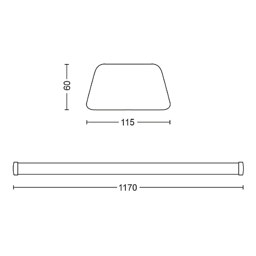 PLAFON PHILIPS LED SOFTLINE 50W 4000K 915005684001