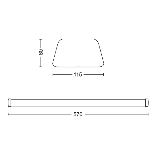 PLAFON PHILIPS LED SOFTLINE 24W 4000K 915005684101