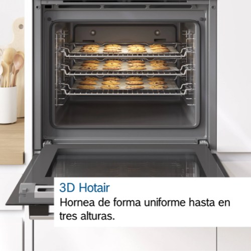 HORNO BOSCH HQA574ES3 VAPOR ACERO INOX 60X60 A+
