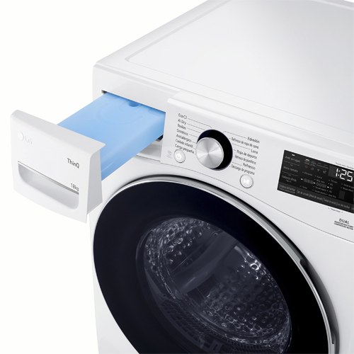 SECADORA LG RH18U8AVCW IND B.CALOR BL 18KG A+++
