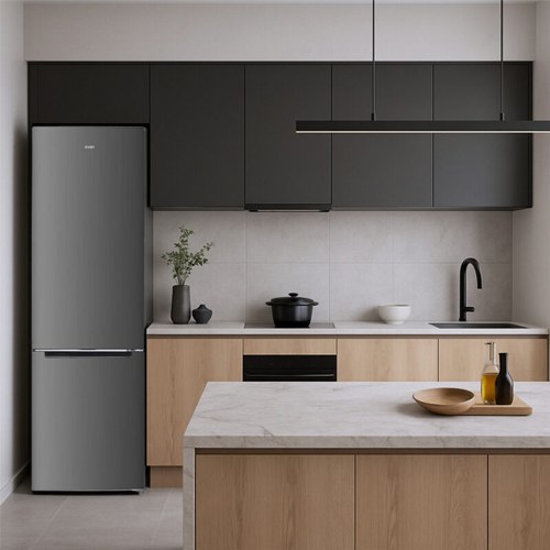 FRIGORIFICO SVAN SC2602ENFX COMBI NF INOX 2MT E