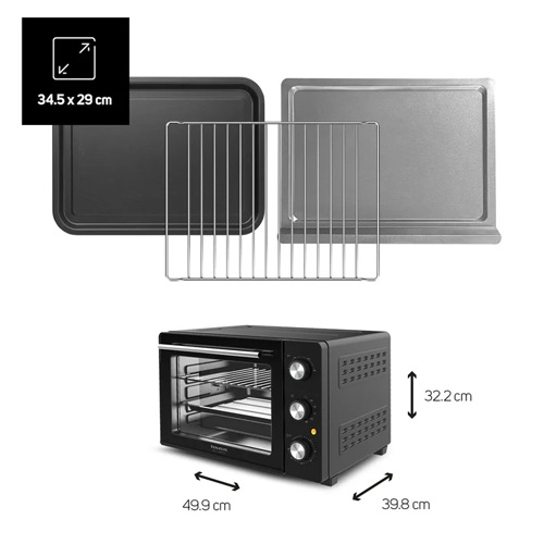 HORNO TAURUS HORIZON30 OV1502BM 1500W 971370000