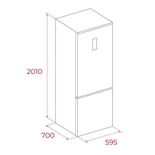 FRIGORIFICO TEKA RBF68670SS COMBI NF C 113400047