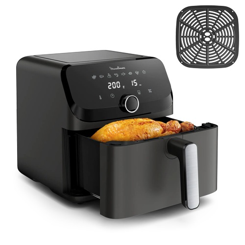 FREIDORA MOULINEX EZ855HF0 AIRE MEGA COAL GREY