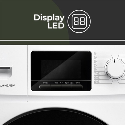 LAVADORA ASPES AL9403AIDV CF BLANCO 9KG 1400RPM A