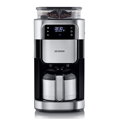 CAFETERA SEVERIN 4814 MOLINILLO INTEG INOX 1000W