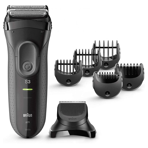 AFEITADORA BRAUN 3000BT NEGRO SERIE3