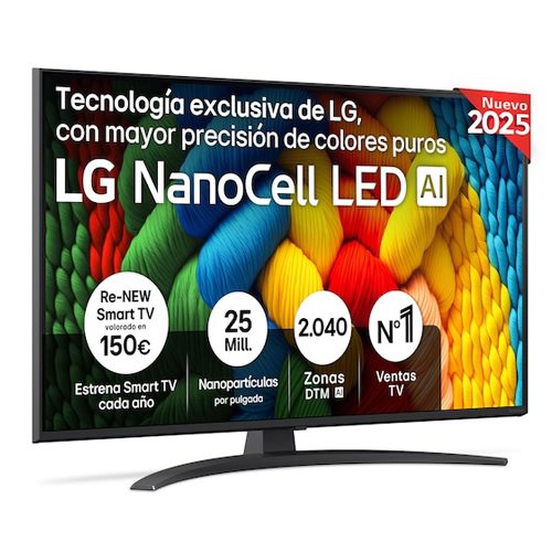 LED LG 43NANO81A6A SMART TV 4K NANOCELL