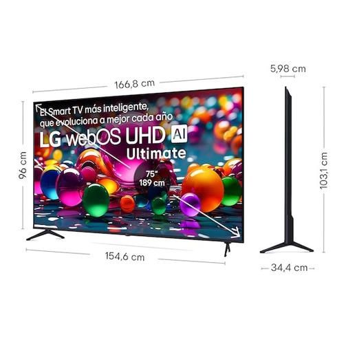 LED LG 75UA75006LA SMART TV 4K UHD
