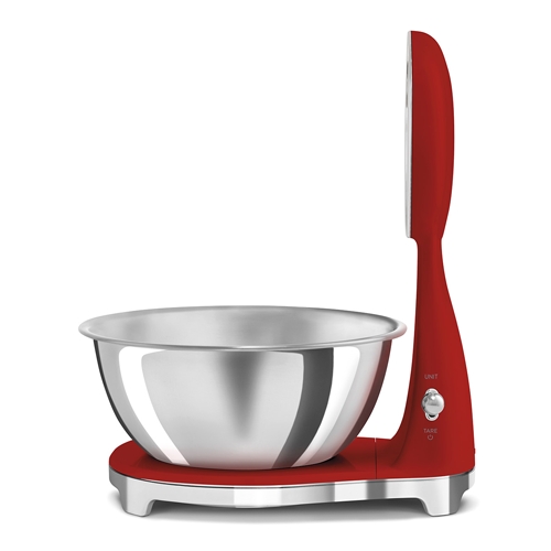 BALANZA SMEG KSF01RDWW COCINA ROJO DIG/ANALO 5KG