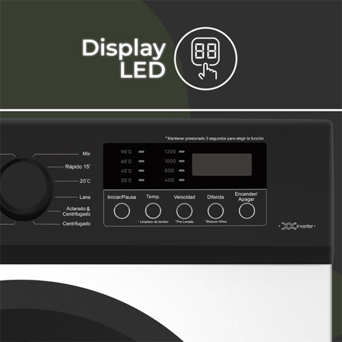 LAVADORA ASPES AL7204AIDVB CF 7KG BL 1200RPM A