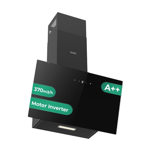 CAMPANA SVAN SCPD601AN INCLINADA C.NEGRO A++