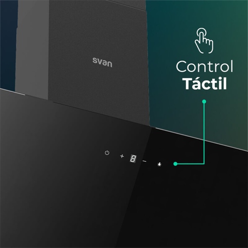 CAMPANA SVAN SCPD601AN INCLINADA C.NEGRO A++