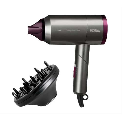 SECADOR SOLAC HAIR&GO IONIC2000 1800W S90005500