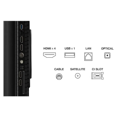 QLED TCL 85P8K SMART TV HIFI HVA P SERIES F