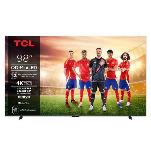 QLED TCL 98C6K SISTEMA HIFI HVA SERIE C E