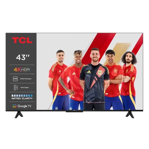 LCD TCL 43P6K HDMI 2,1 SIN BISEL METAL F