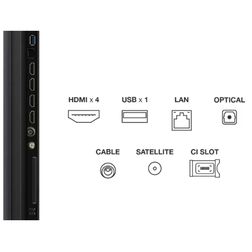 QLED TCL 55C6K SMART TV HDR HIFI F