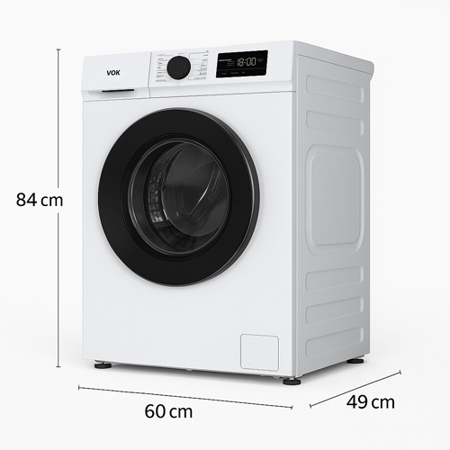 LAVADORA VOK EVW8BAWL2412 C.FR 8KG 1200RPM A INVER