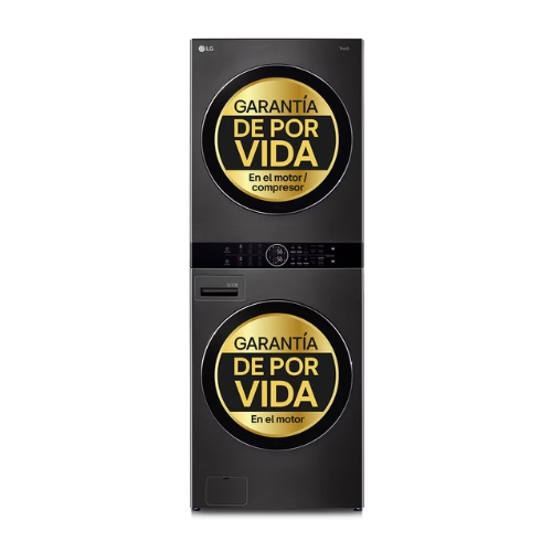 TORRE LAVADO SECADO LG WT1716BBF 17/16KG E/D 1400R