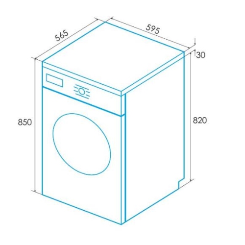 LAVADORA EDESA EWF8404WH CF 8KG 1400R A 925270579