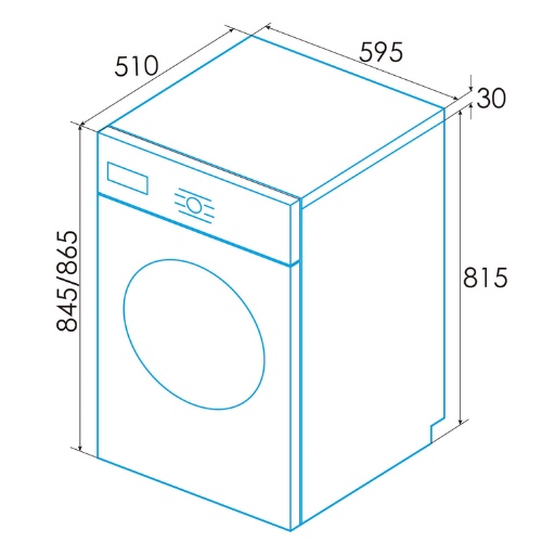 LAVADORA EDESA EWF8402WH/A CF 8KG A 925270571