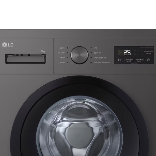 LAVADORA LG F4A10S8NDK CF GRAFITO 8KG 1400RPM A