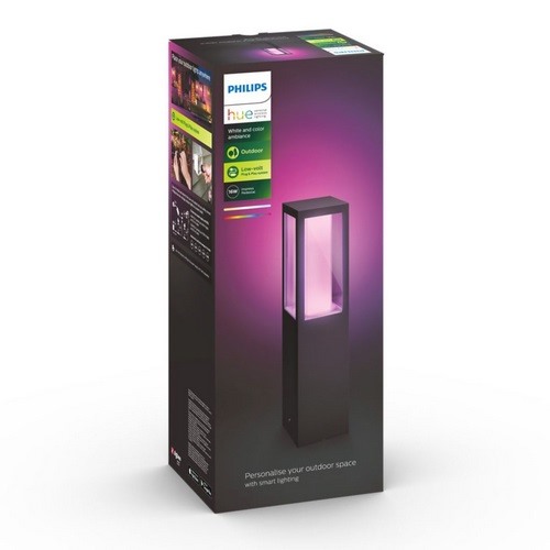 POSTE PHILIPS HUE IMPRESS WACA 2X8W NEGRO