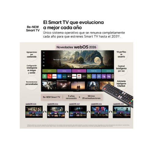 LED LG 50NU8E0B3LA NANO SMART TV 4K UHD AI NU8E
