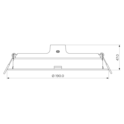 DOWNLIGHT PHILIPS MESON 175 20W 65K BLANC