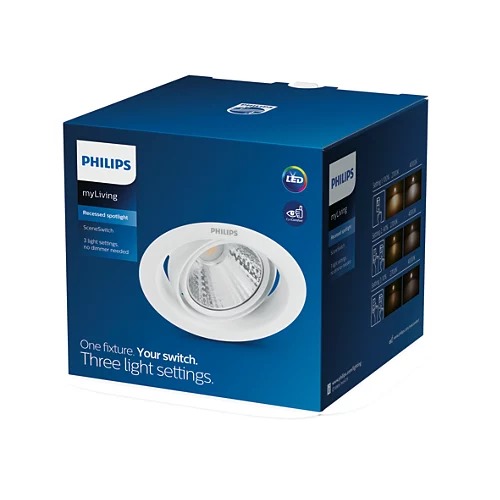 DOWNLIGHT PHILIPS POMERON DIM 070 5W 40K