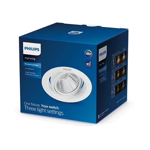 FOCO EMPOT PHILIPS POMERON DIM 070 7W 27K