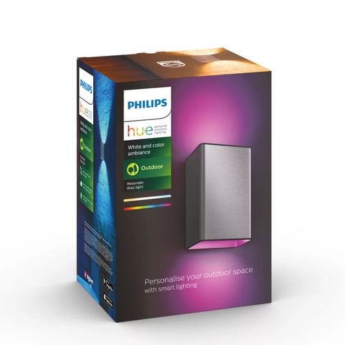 APLIQUE PHILIPS HUE RESONATE WACA 2X8W INOX