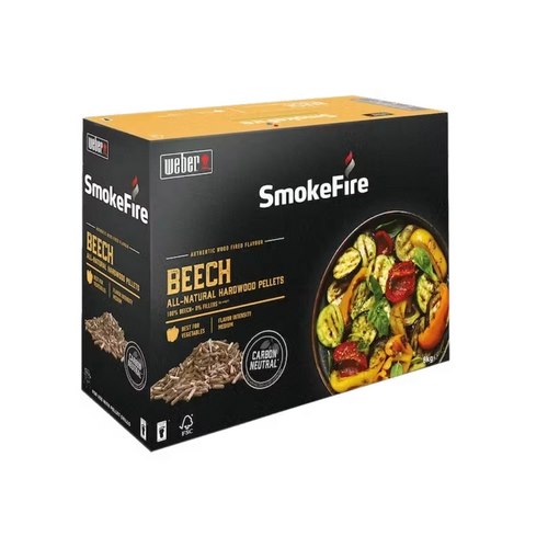 PELLETS WEBER MADERA NATURAL HAYA 8K 18292