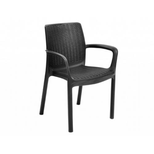 SILLON CURVER BALI ANTRACIT 206056