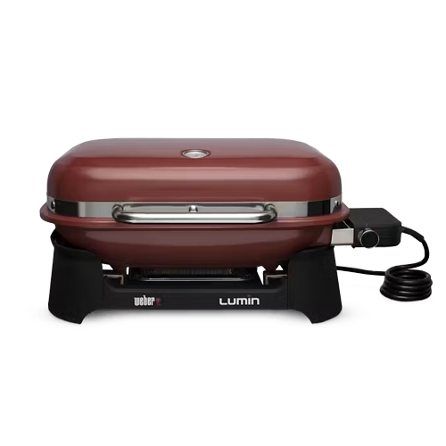 BARBACOA ELEC WEBER LUMIN 1000 COMPACT RED