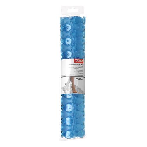 ALFOMBRA TATAY BAÑO 97X36 AZUL 55100