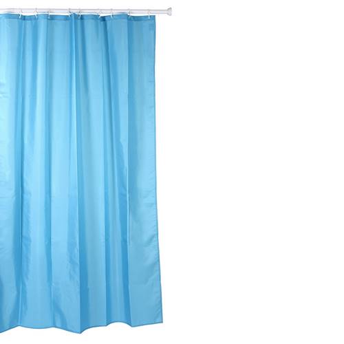 CORTINA TATAY BAÑO 140X200 AZUL