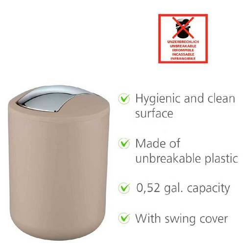 CUBO TAPA BASC WENKO 21222 BRASIL 6L TAUPE