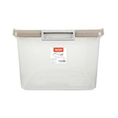 CAJA TATAY MULTIUSOS 35L TAUPE 11500.23